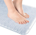 OTHWAY Non Slip Grassy Bathtub Mat : 25.6X13.4 inches Sturdy But Soft Bath by OTHWAY