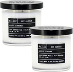Lulu Candles | Apple Cinnamon | Luxury Scented Soy Jar Candle | Hand Poured in by LULUCANDLES