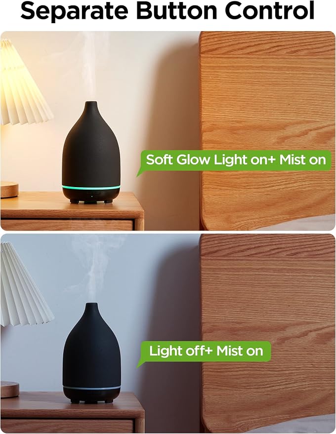 InnoGear Oil Diffuser, 150ML Ceramic Diffuser - Image 4