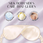 Silk Sleep Mask Eye Mask Blindfold - Image 5