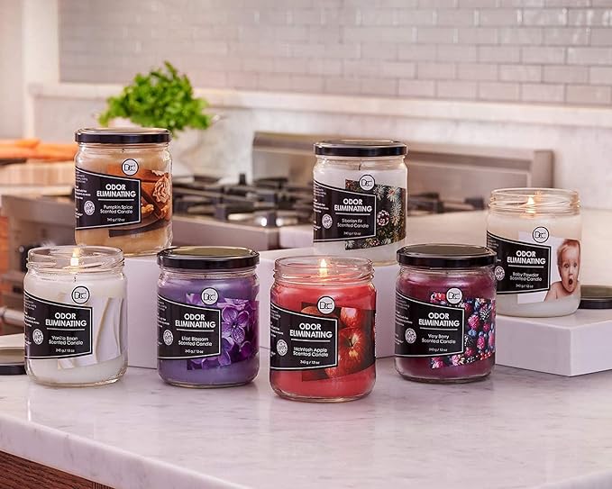 Vanilla Bean Odor Eliminating Highly Fragranced Candle - Image 6