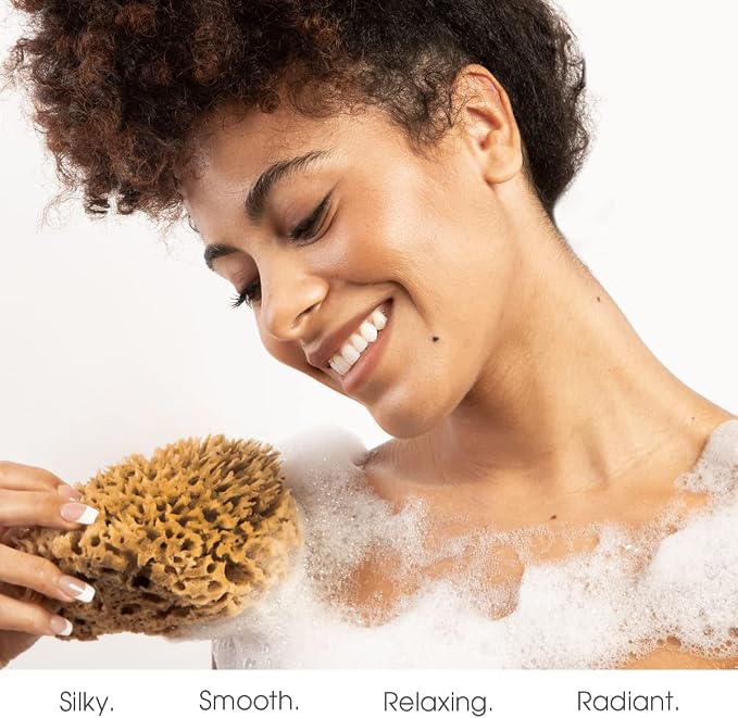Naroa Soft Natural Sponge Large | Gentle Sea Loofah - Image 4