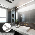 Aipsun 48inch Brushed Nickel Bathroom Llight Fixtures LED Vanity Light - Image 3