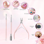 Makartt Cuticle Trimmer with Cuticle Pusher, Nail Scraper - Image 8
