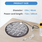 GOLOPET Cat Heating Pad Round - Image 4