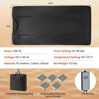 COSTWAY Infrared Sauna Blanket, Portable Full-Body Personal Sauna - Image 8