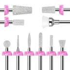 Makartt Nail Drill Bits:10Pcs Dimond Sanding Bit Sets by Makartt
