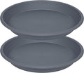 2 Pack of 19 inch Plant Saucer, Large Plant Tray, Heavy Sturdy Plant Drainage by Unknown