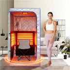 Portable Infrared Sauna, Full Size Far Infrared Sauna, One Person Sauna Tent - Image 4