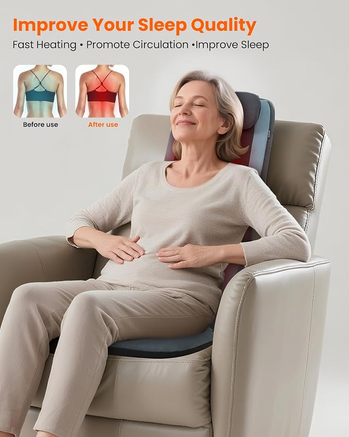 COMFIER Shiatsu Back Massager - Image 7