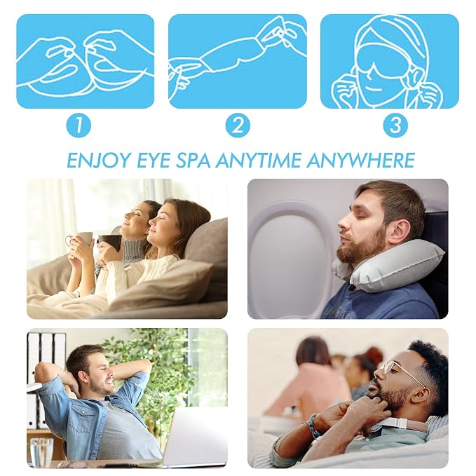 Jekeno Steam Eye Mask, 16 Packs Eye Masks - Image 7