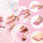 85 Pcs Spa Kit Nail Art Kit Sleepover Party Supplies - Image 4