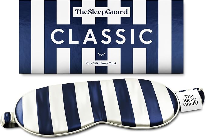 TheSleepGuard Pure Silk Sleep Mask Light Blocking Travel Essentials. Eye Masks by TheSleepGuard