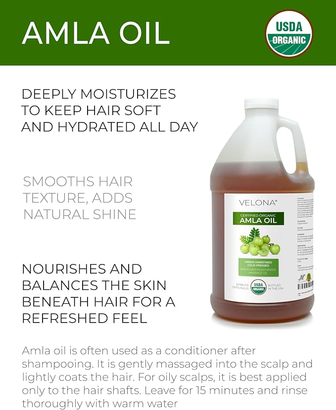 velona Amla Oil USDA Certified Organic - Image 2