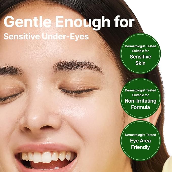 GOODAL Green Tangerine Vitamin C Eye Patches ALPHA – 25% Thicker Hydrogel Under - Image 7