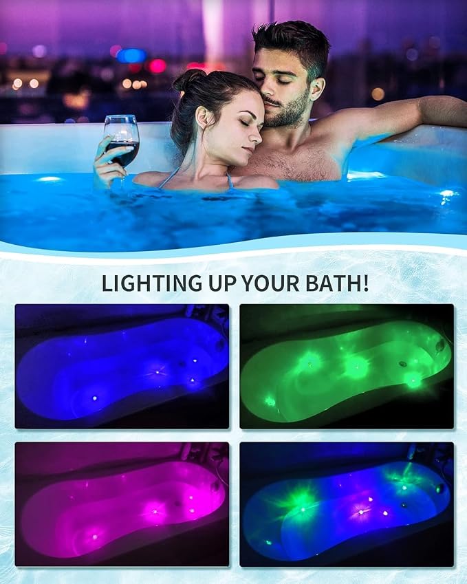 Light Up Bath Bombs with Surprise Inside, 4.23 oz XL Natural Gift Set 6 with - Image 3