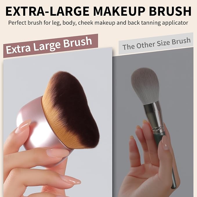 Extra Large Makeup Brush & Self Tanning Brush - Image 4