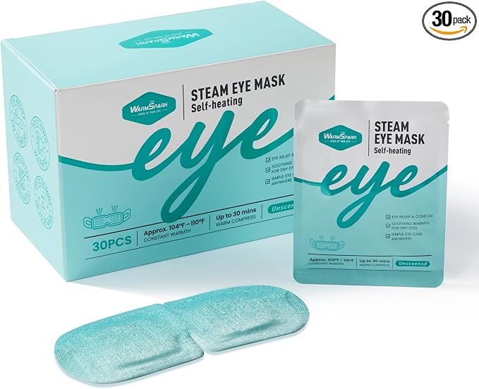 Self Heating Eye Mask Warm Compress by WarmSpark