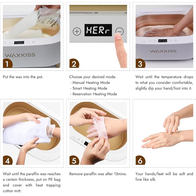 Waxkiss Intelligent Paraffin Wax Machine - Image 7