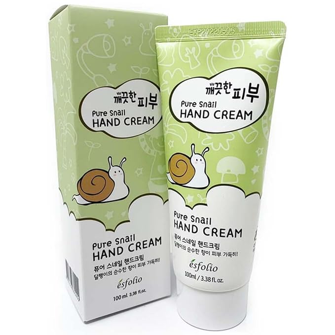 esfolio Pure Skin Snail Hand Cream – Deep Moisturizing & Restoring Hand Lotion - Image 2