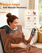 Portable Sauna Blanket for Home, Full Body Heating Wrap for Relaxation and Detox - Image 2