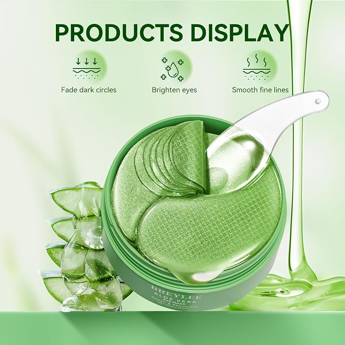BREYLEE Aloe Vera Eye Masks– 60 Pcs - Image 6