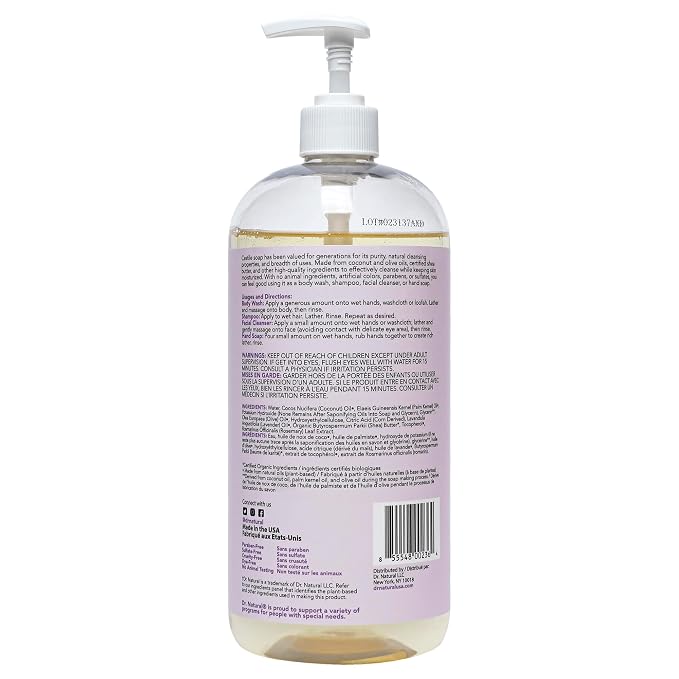 Dr. Natural Castile Liquid Soap - Image 8