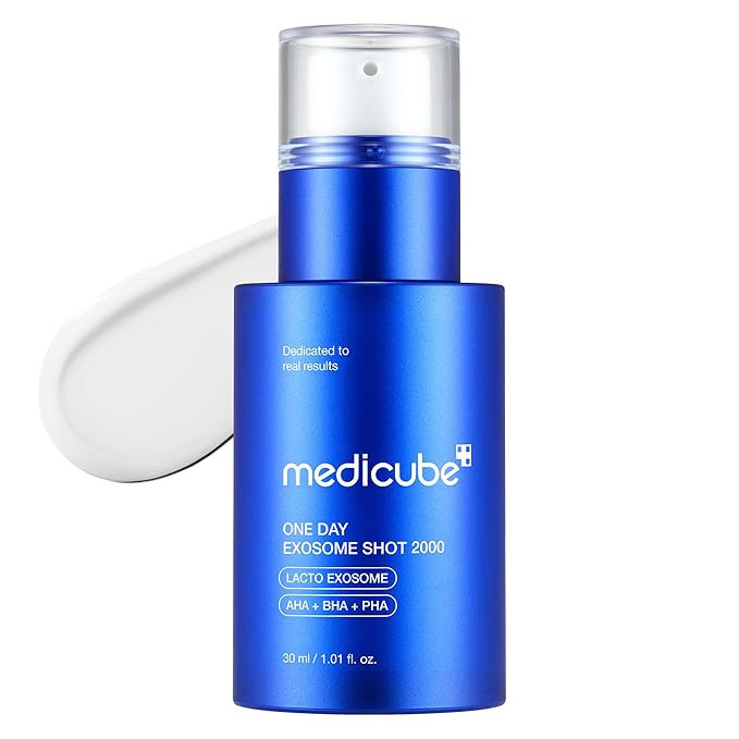 medicube Exosome Shot Zero 2, 000 PPM Spicule Facial Serum | Liquid Skin by medicube
