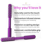 Radiance Roller – Germanium Stone Facial Massage Tool/Wand Face Roller - Image 4