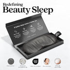 TheSleepGuard Pure Silk Sleep Mask Light Blocking Travel Essentials. Eye Masks - Image 2