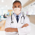 HALYARD FLUIDSHIELD level 3 Disposable Procedure Mask w/SO SOFT Lining/Earloops - Image 6
