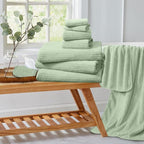 Extra Large Bath Sheet Set of 4, Ultra Soft Fluffy Towel, 35”x 70”Oversized - Image 8