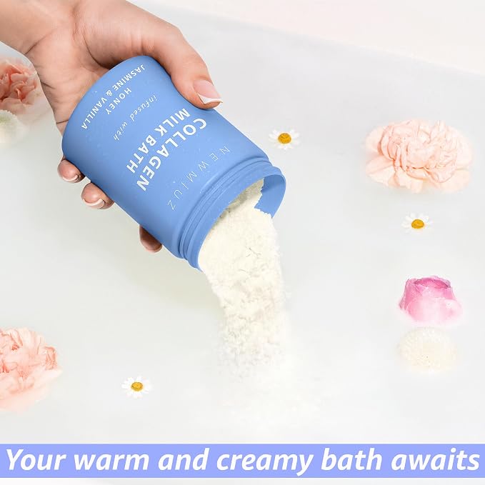 Creamy Coconut Collagen Milk Bath Soak Powder Moisturize & Soften Skin – - Image 7
