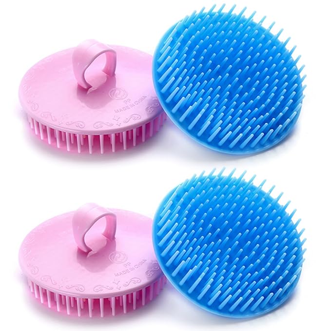 Aroveea Hair Scalp Brush Dandruff Cleaning Brush Shower Scalp Shampoo Brush by Aroveea