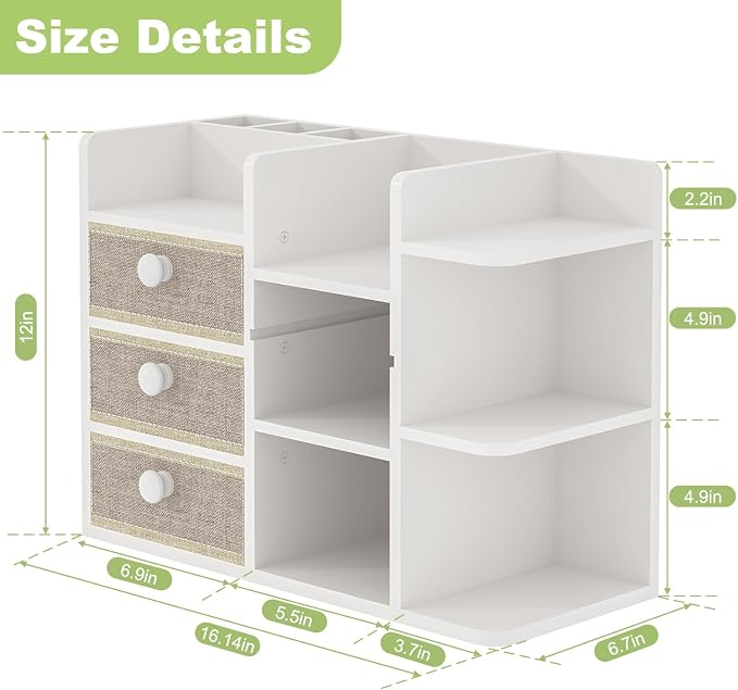 Large Makeup Organizer Countertop - Image 6
