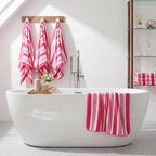 SmoothNovelty 16 Pack Microfiber Bath Towels Bulk 27'' x 60'' Oversized Size - Image 5