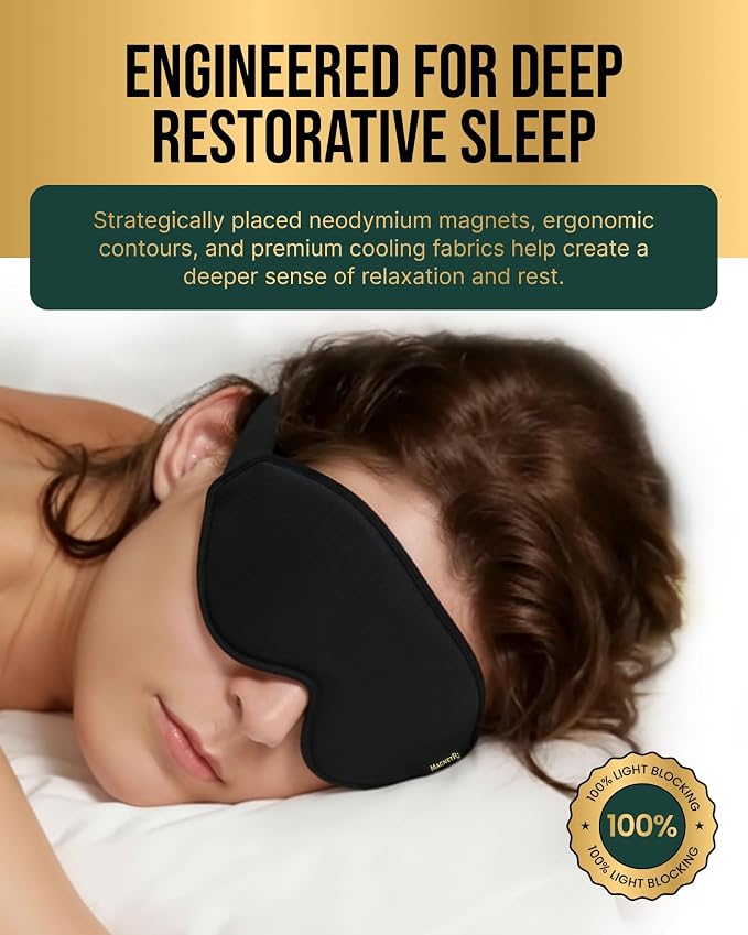 MagnetRX® Magnetic Sleeping Mask – Effective Magnetotherapy Magnetic Sleep Masks - Image 7