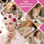 Years calm Waterproof Shower Cap - Image 8