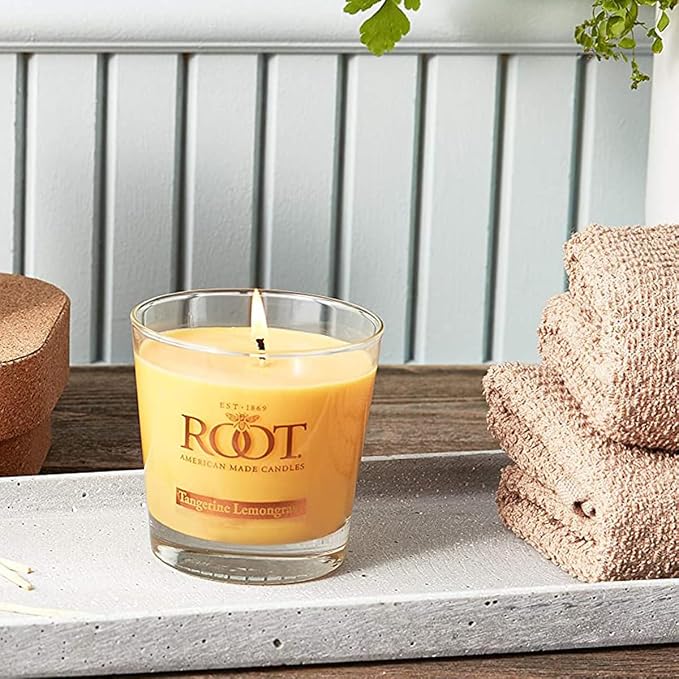 Root Candles Scented Candles Honeycomb Beeswax Blend Premium Handcrafted Candle - Image 2