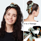 Adjustable Brown Dachshund Dog Blue Surgical Scrub Cap - Image 5