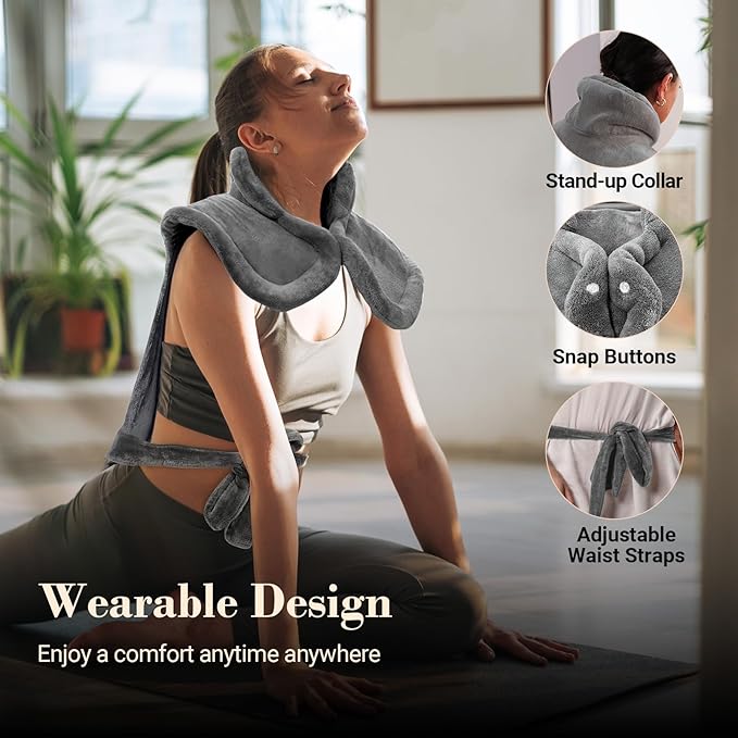 COMFIER Large Heating Pad for Back, FSA Eligible HSA Heating Pad for Neck and - Image 5