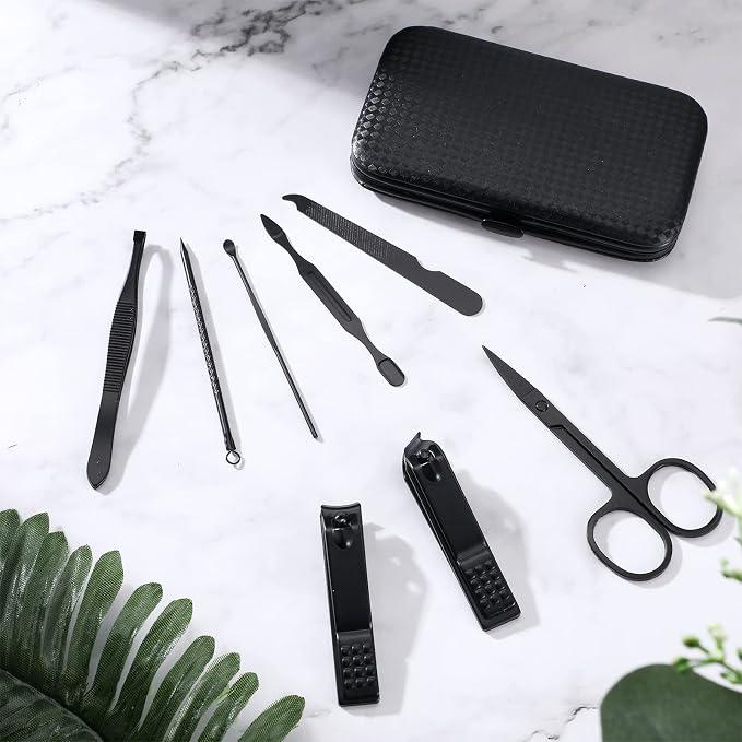 Hanaive 6 Set Manicure Set 48 Pcs Nail Clippers Pedicure Kit Gift - Image 7