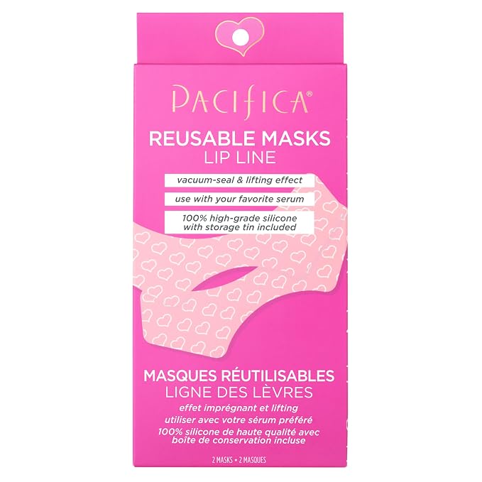 Pacifica Beauty Reusable Lip Line Mask, Silicone Mask, - Image 12