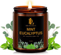 Mint Eucalyptus Candles, Mint Eucalyptus Scented Candle, Mother's Day Candle by DLDREAMYDEWLA