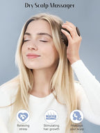 HEETA Scalp Massager Hair Growth, Soft Silicone Scalp Scrubber Shampoo Brush - Image 4