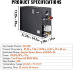 VEVOR Steam Shower Generator, 12 kW, Segmented Heating System - Image 7