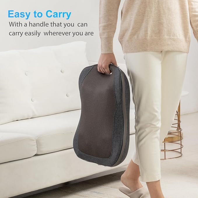 CooCoCo 14"×19" Shiatsu Back Massager - Image 5