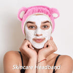 VELSCRUN Spa Headband, Makeup Face Wash Skincare Headbands, Stuff - Image 4