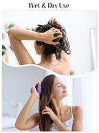 HEETA Hair Scalp Massager Brush, Updated Hair Shampoo Brush, Wet & Dry Scalp - Image 6
