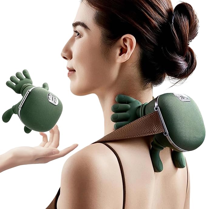 Neck Massager 2025, with Heat Electric Shoulder & Cervical Massage by Unknown